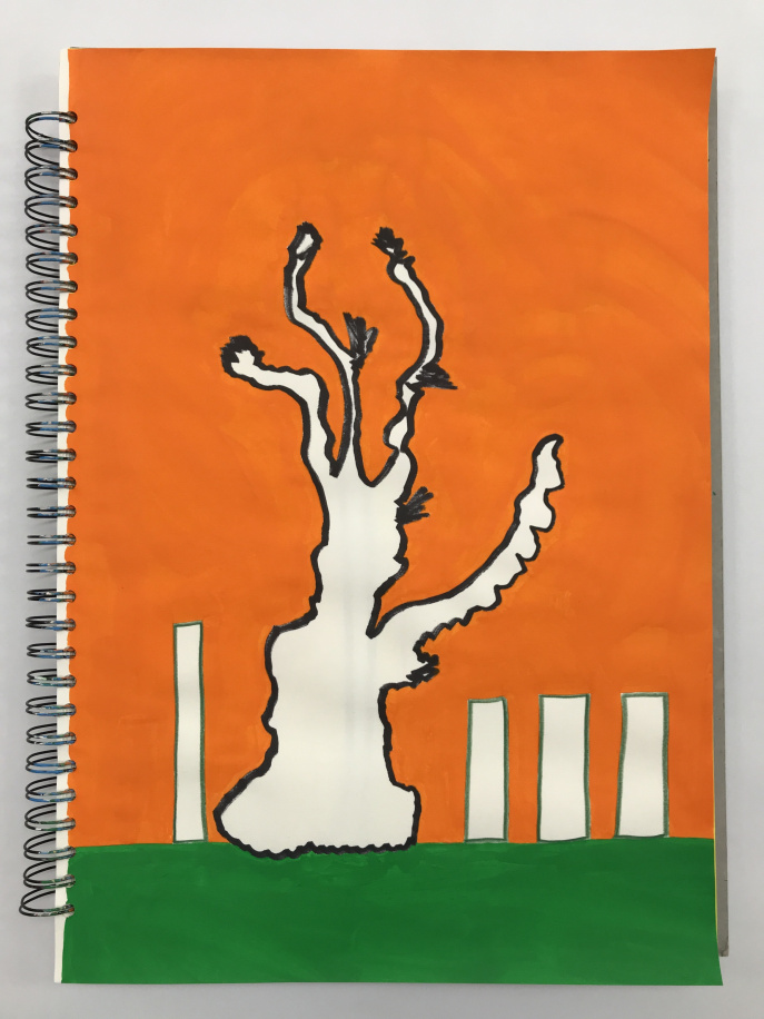 Book of trees 1, Drawingbook no. 3, 2022 - 4