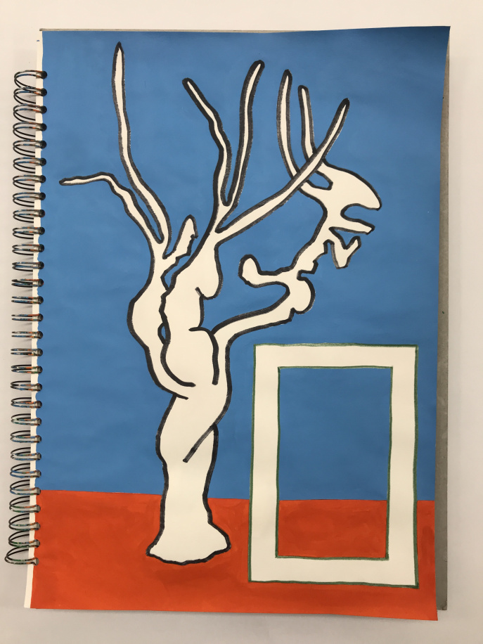 Book of trees 1, Drawingbook no. 3, 2022 - 6
