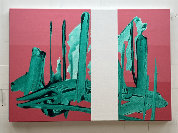 "death island" (freely adapted from böcklin) 2025 - 1